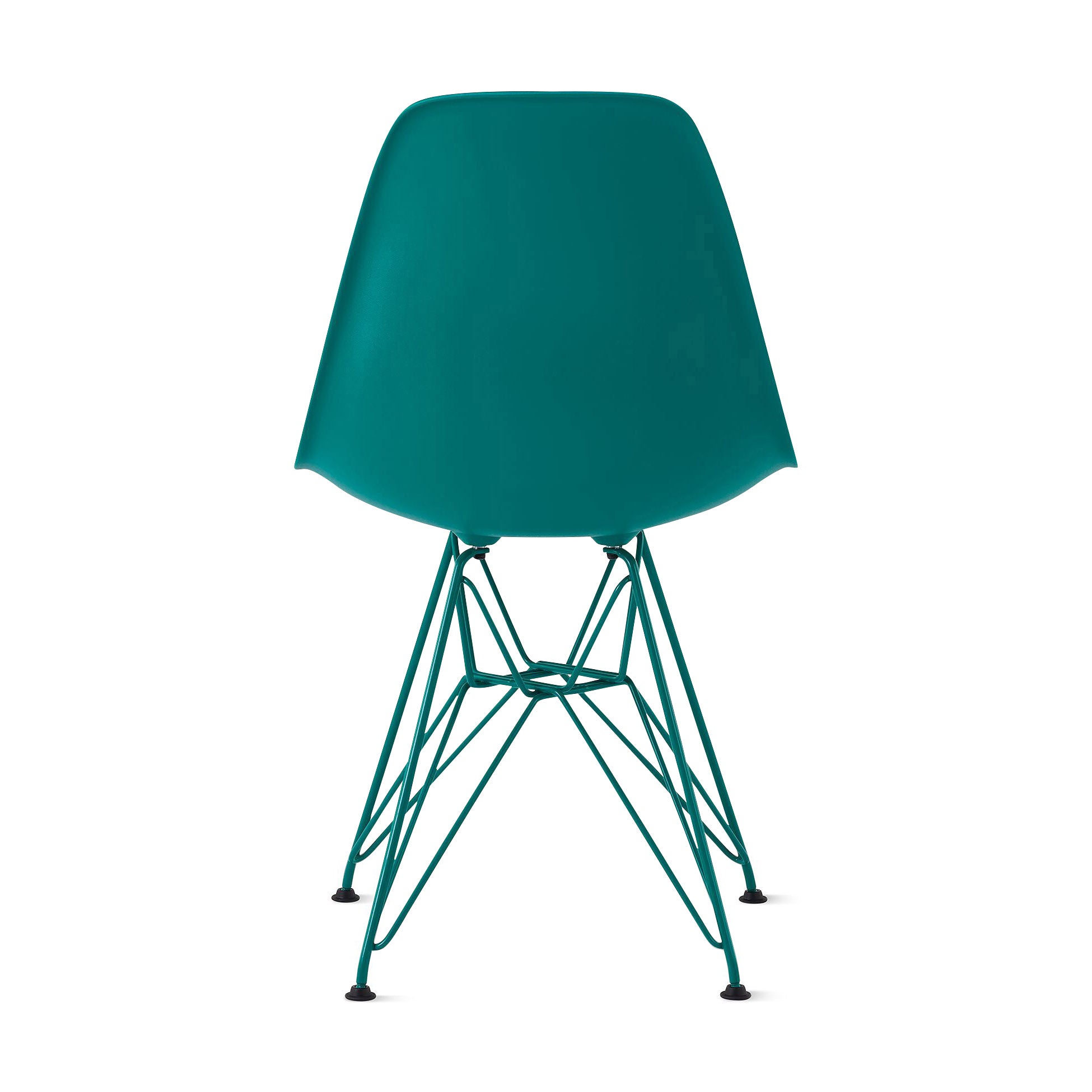 Herman Miller x HAY Eames Molded Recycled Plastic Side Chair - Mint Green - Image 5