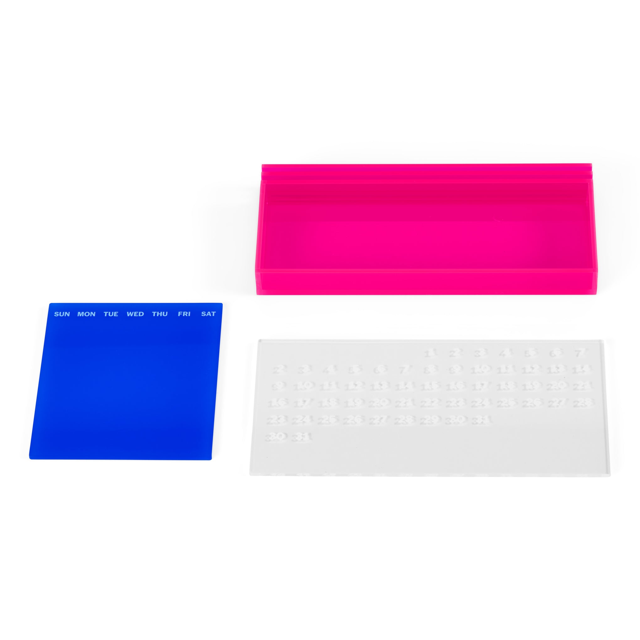 MoMA Colorplay Perpetual Calendar and Organizer - Blue - Image 7