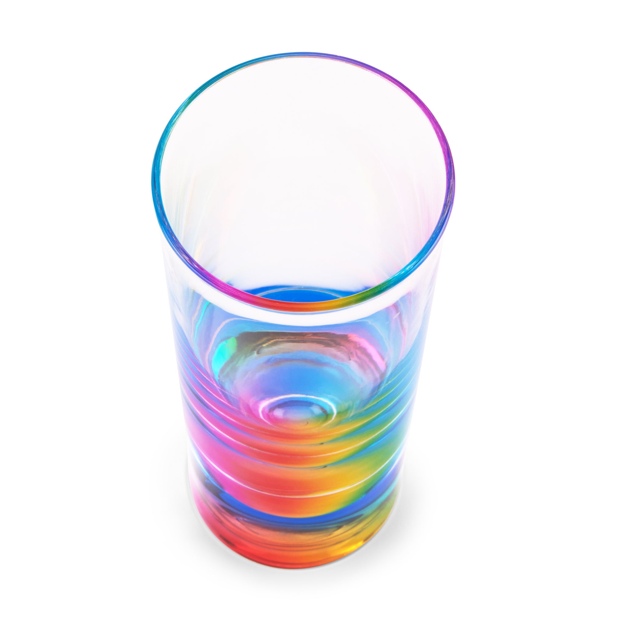 Teardrop Rainbow Acrylic Tumbler - Image 4