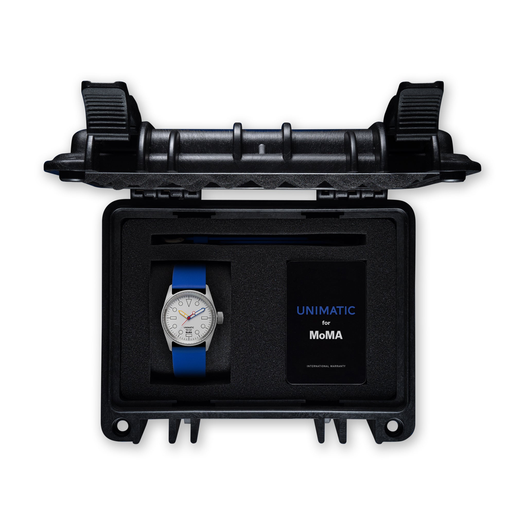 MoMA Unimatic De Stijl Modello Cinque Watch - Blue - Image 8