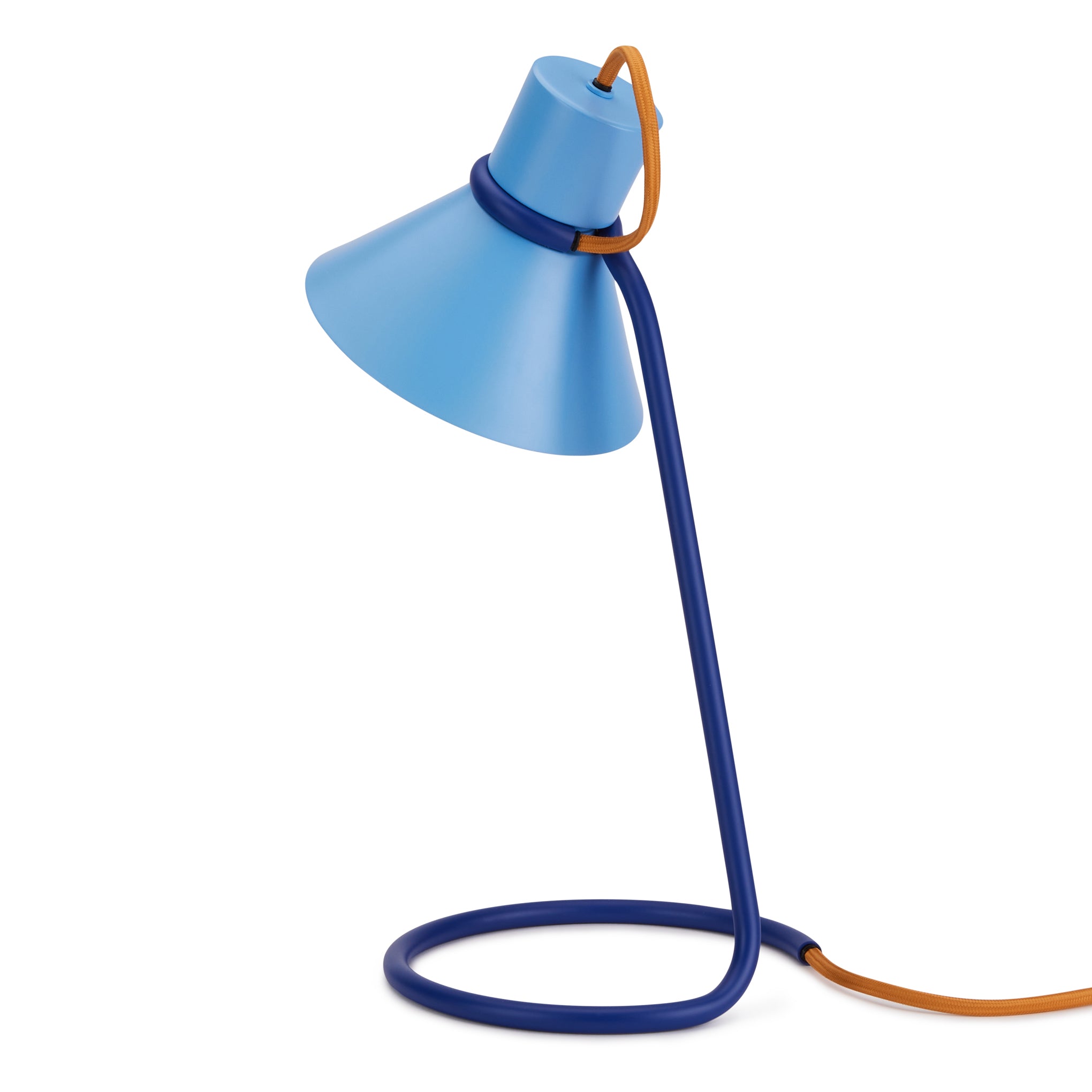 Loop de Loop Table Lamp - Blue/ Dark Blue - Image 4