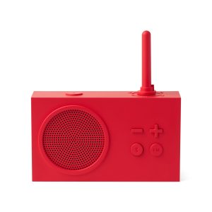 Lexon Tykho 3 Bluetooth Radio - Red