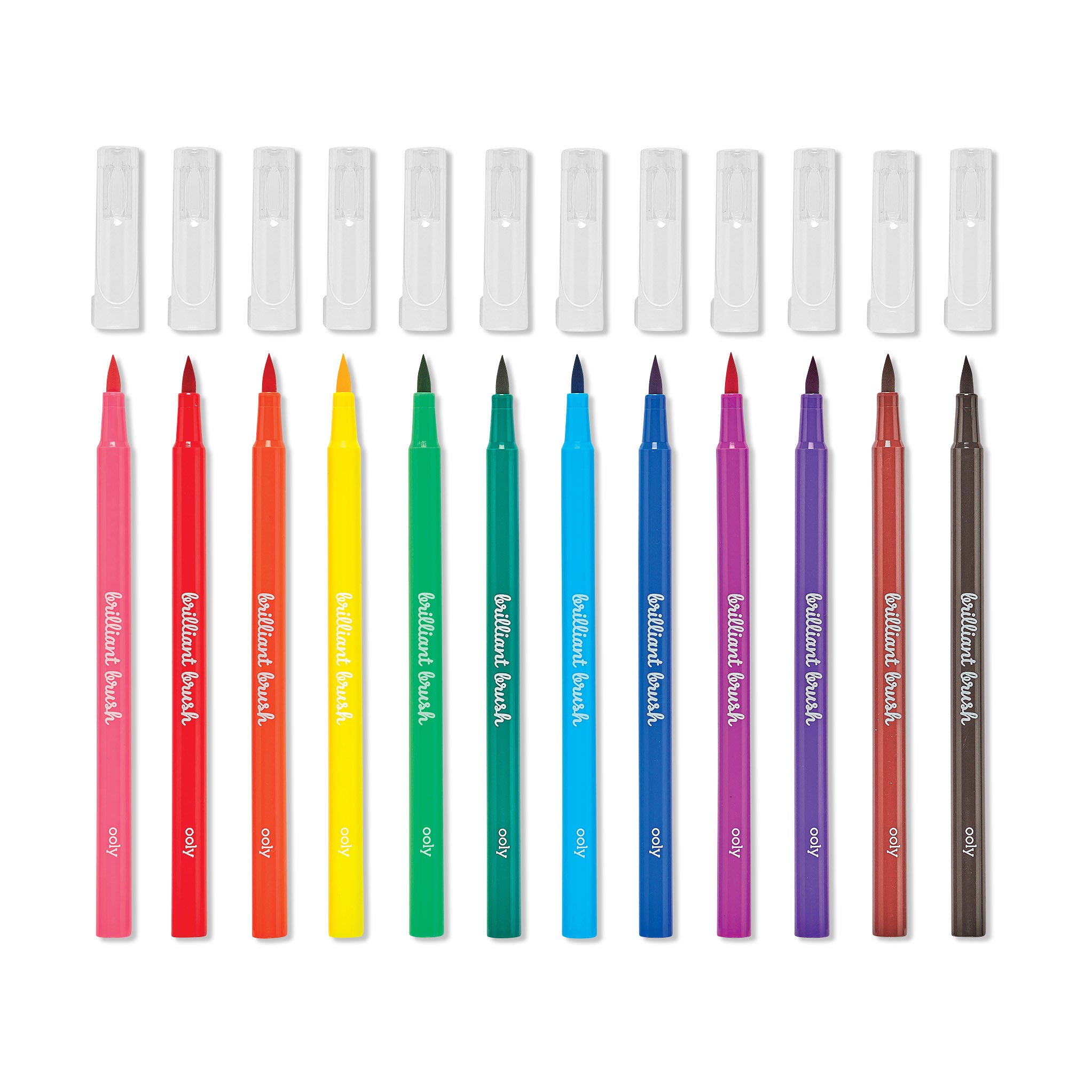 Brilliant Brush Markers - Set of 12 - Image 6