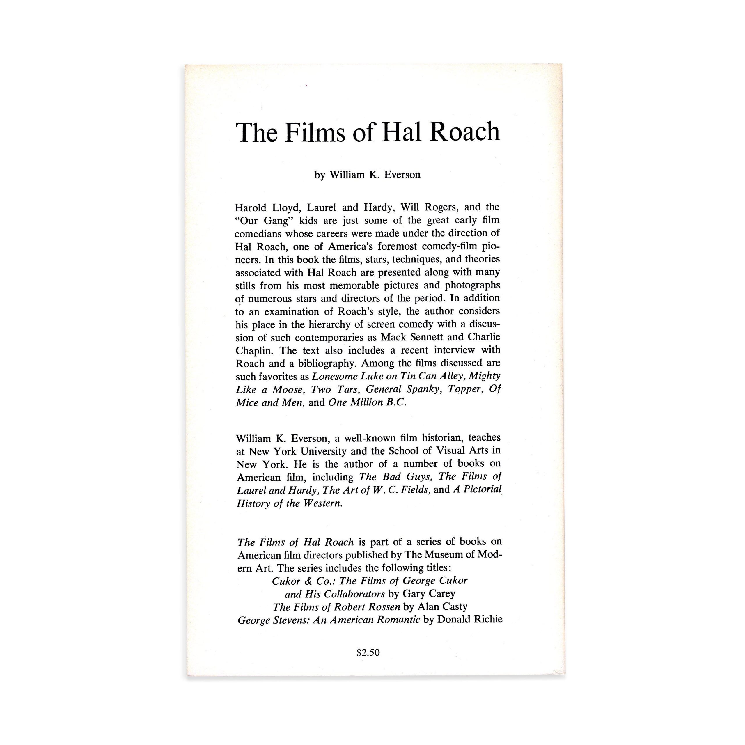 The Films of Hal Roach - Paperback - Image 3