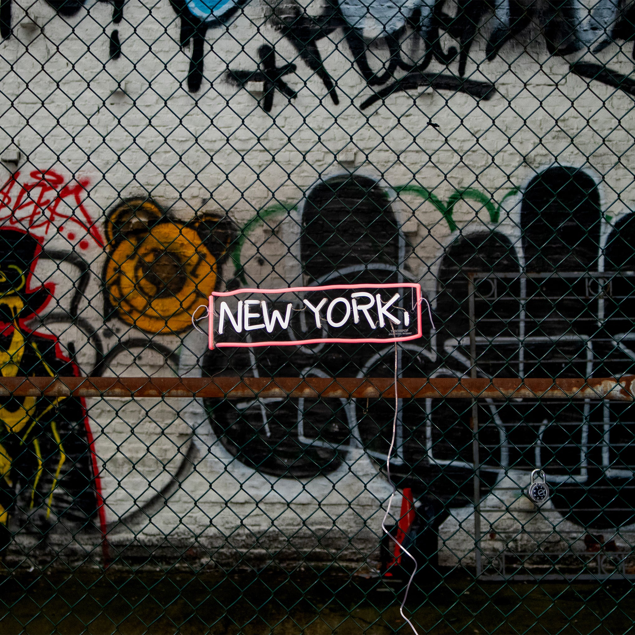 Jean-Michel Basquiat New York Neon Sign - Image 4