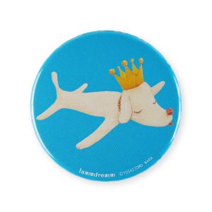 Yoshitomo Nara Metal Button Badge - Dog