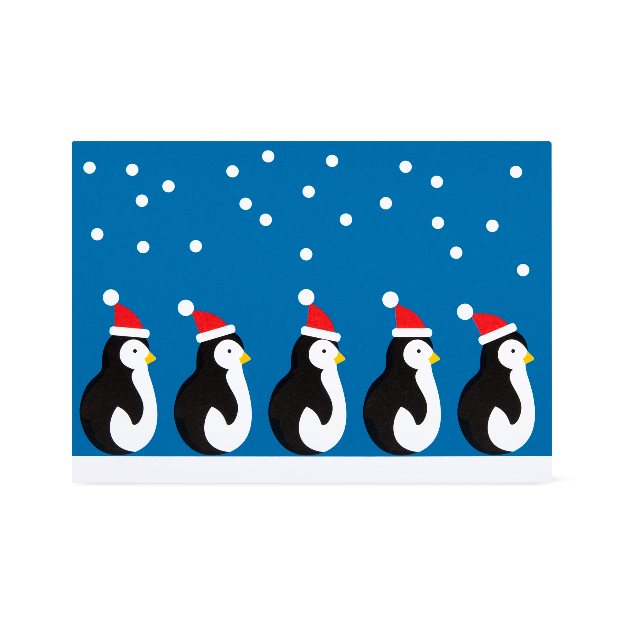 Dancing Penguins Holiday Pop-Up Cards - Set of 8 - Image 3