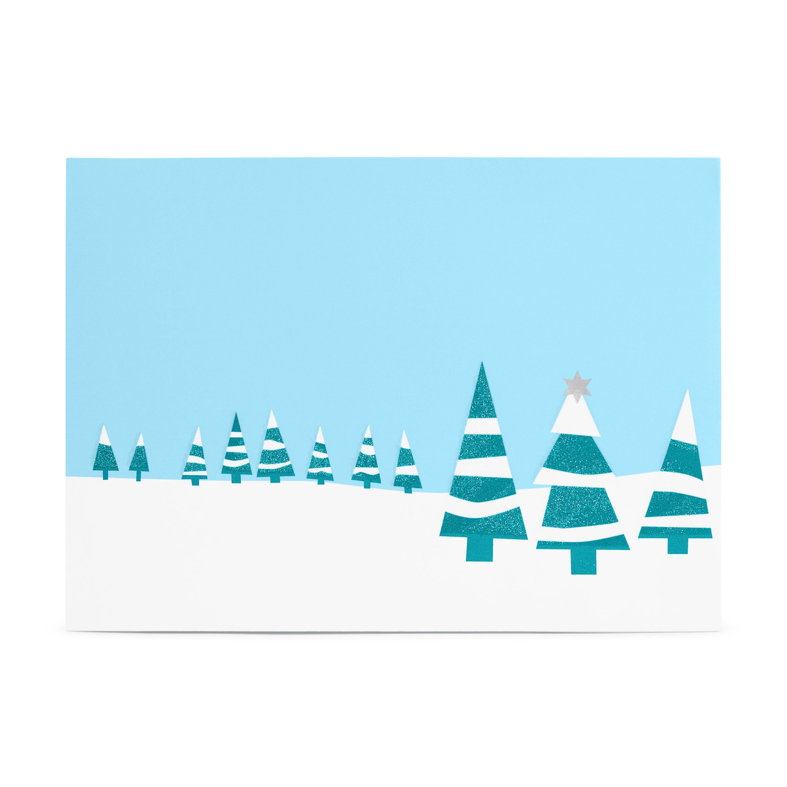 Winter Spruce Holiday Pop-Up Cards - Set of 8 - Image 2