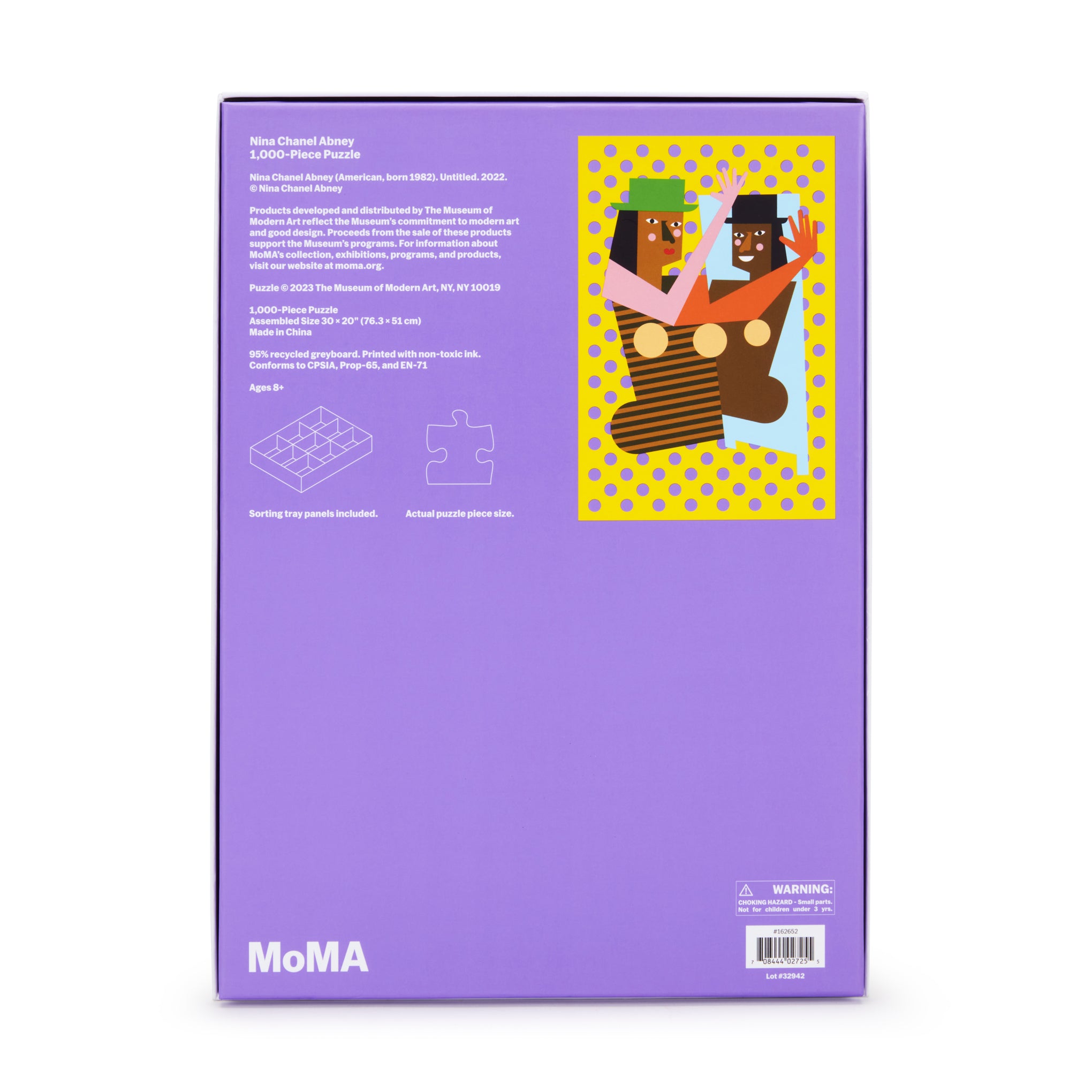 Nina Chanel Abney Jigsaw Puzzle - 1.000 Pieces - Image 6