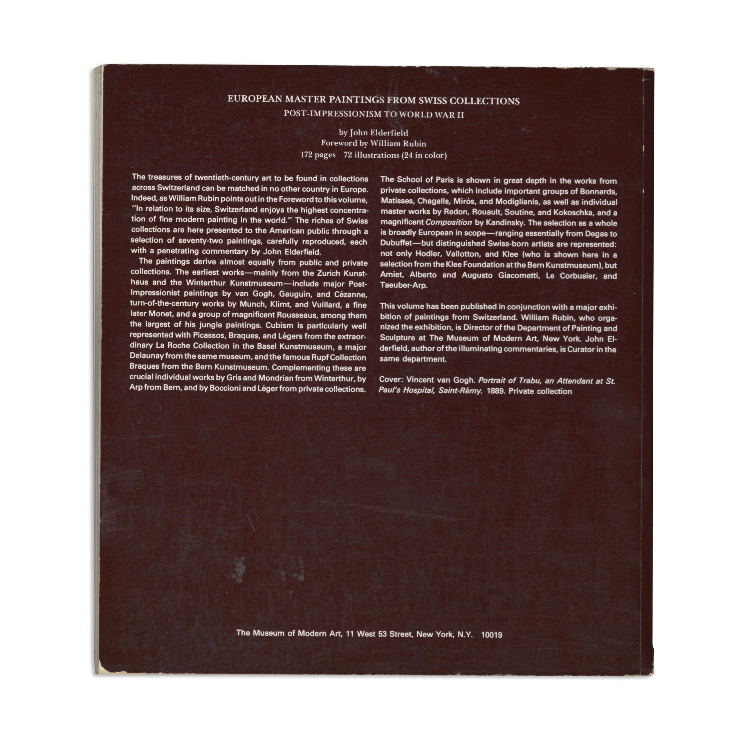 European Master Paintings from Swiss Collections: Post-Impressionism to World War II - Paperback - Image 2