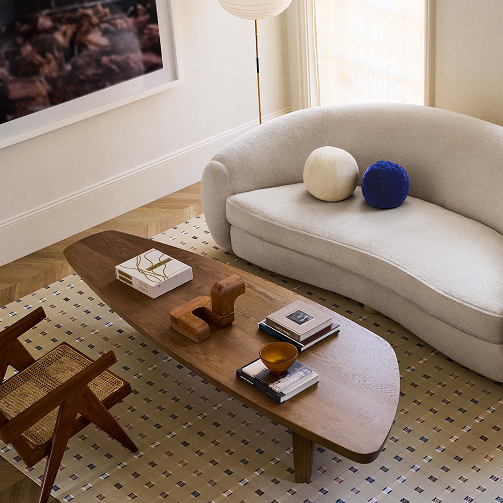 Chilewich Sampler Floormat - Wheat - Image 3