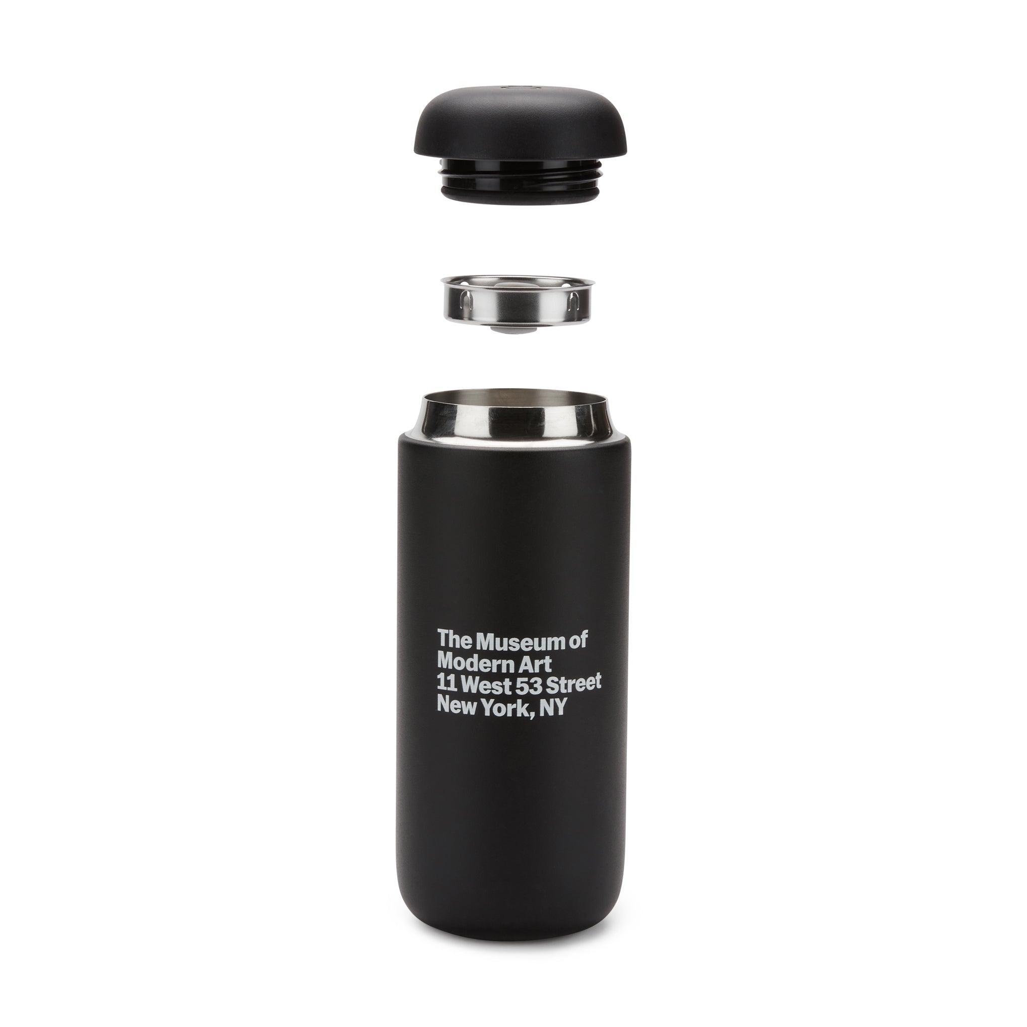 MoMA Address Insulated Travel Mug - Black - Image 4