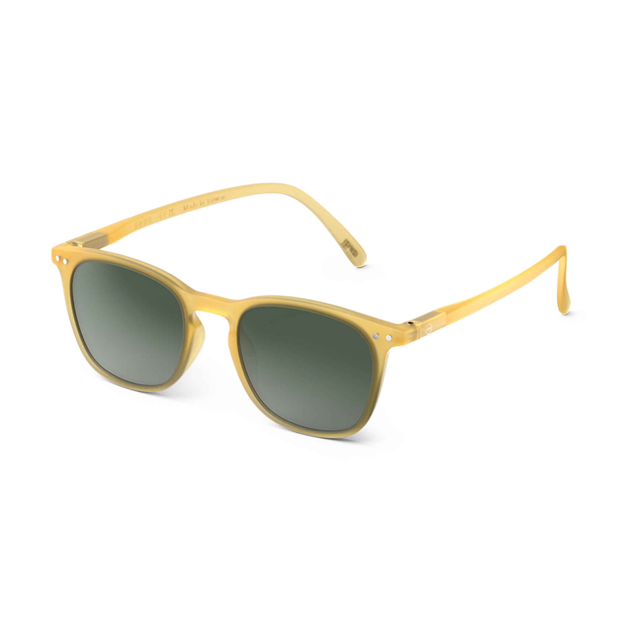 IZIPIZI Tapered Square Sunglasses #E - Yellow Honey - Image 2