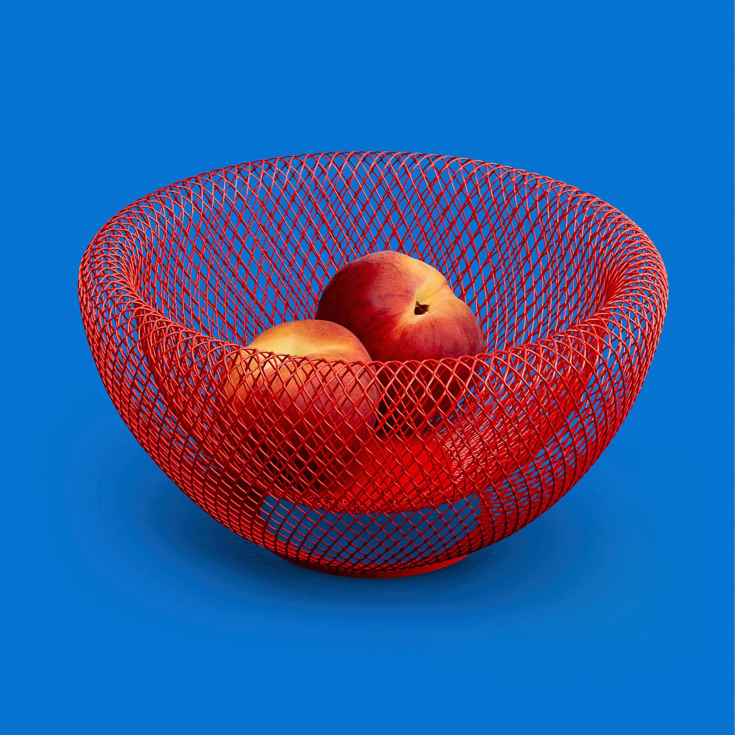 Wire Mesh Bowls - Red - Image 2