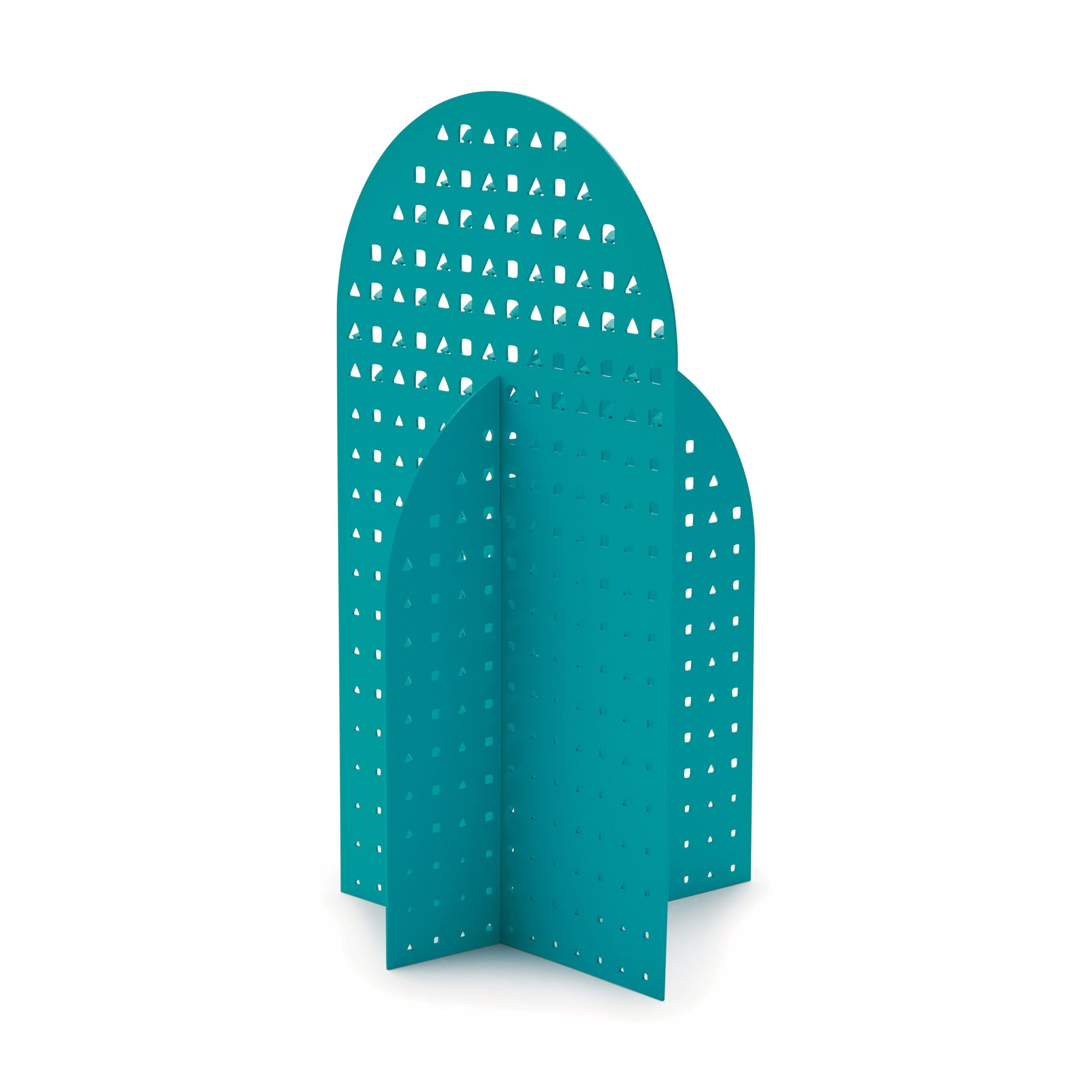 Modern Geometry Jewelry Stand - Teal - Image 4