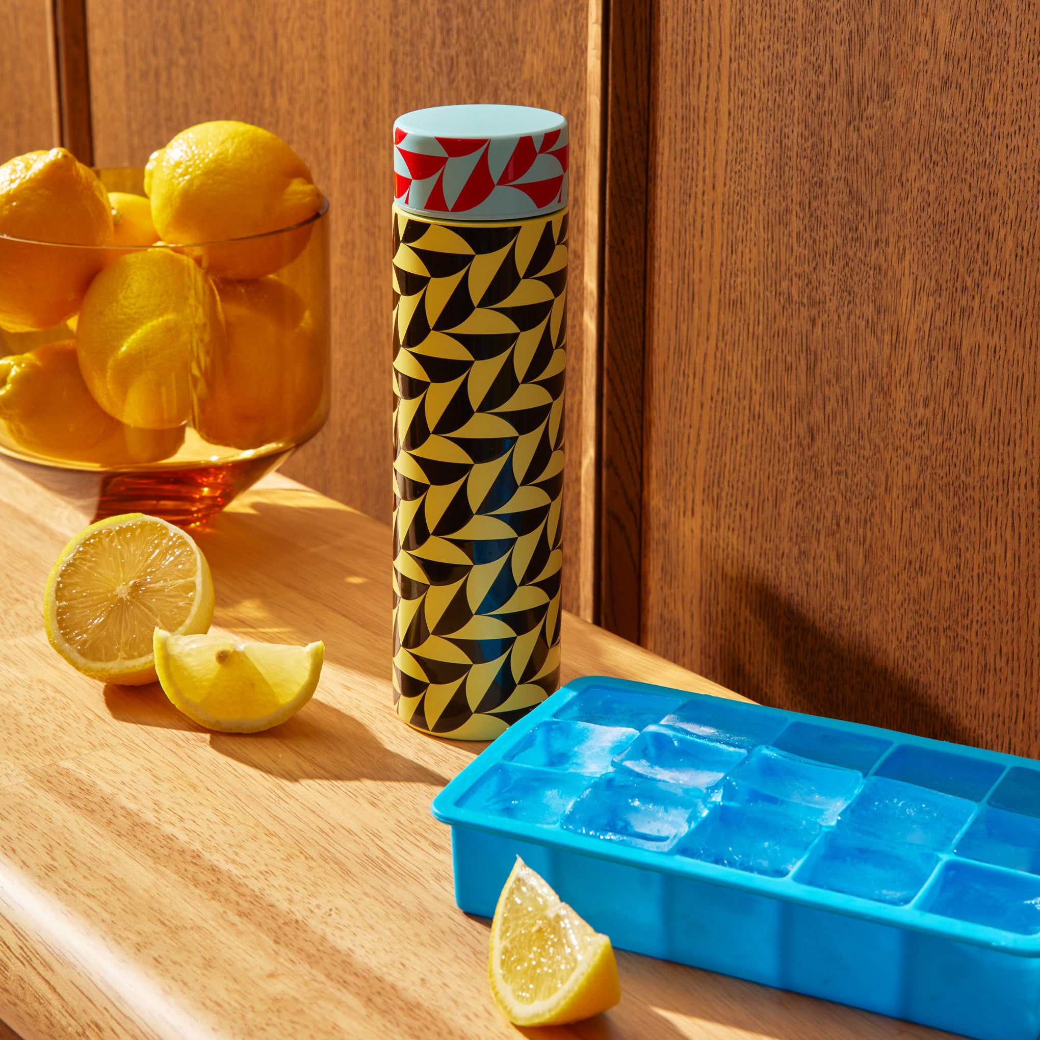 Dusen Dusen Pattern Thermal Bottle - Scallop - Image 2