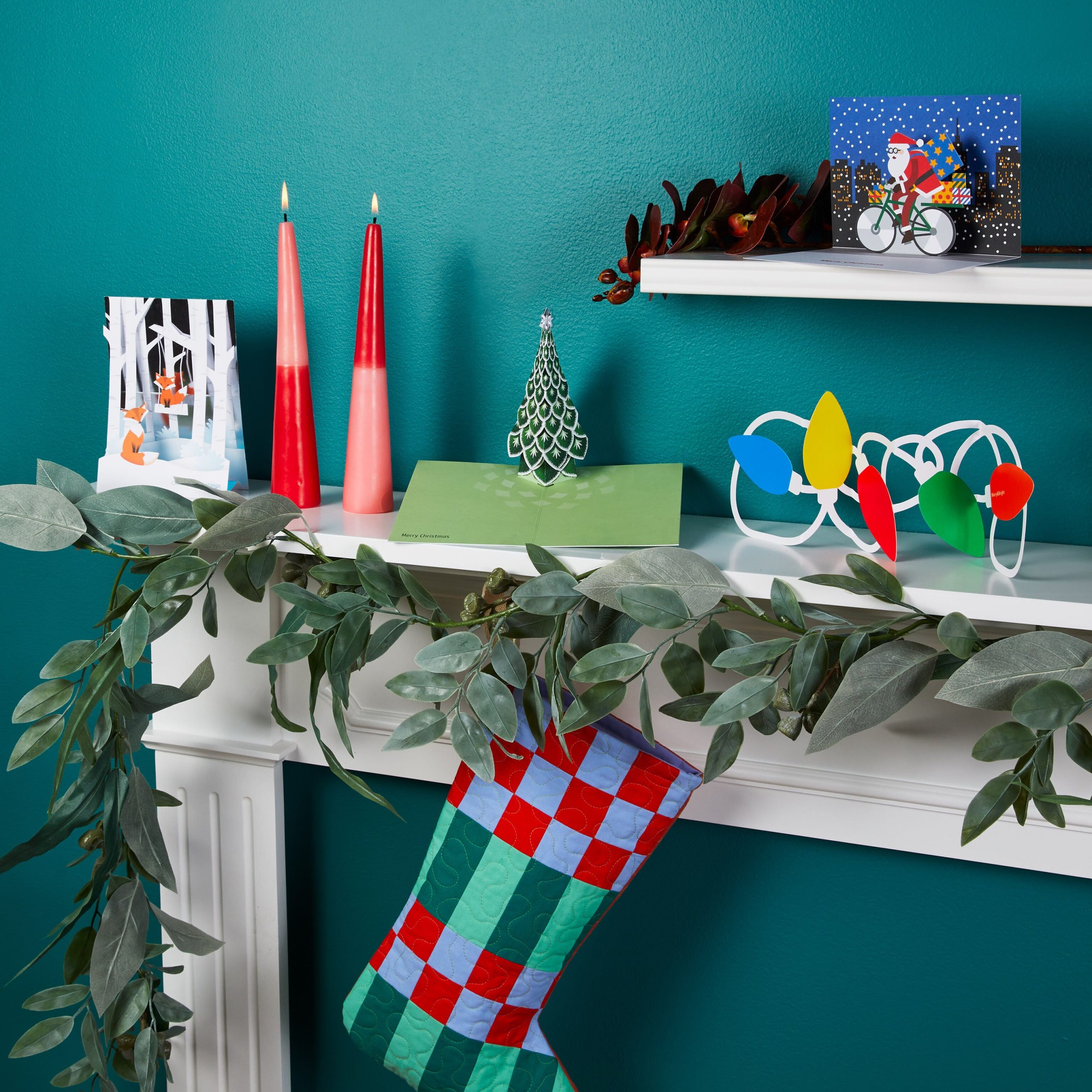 Shimmering Tree Holiday Cards - Set of 8 - Image 4