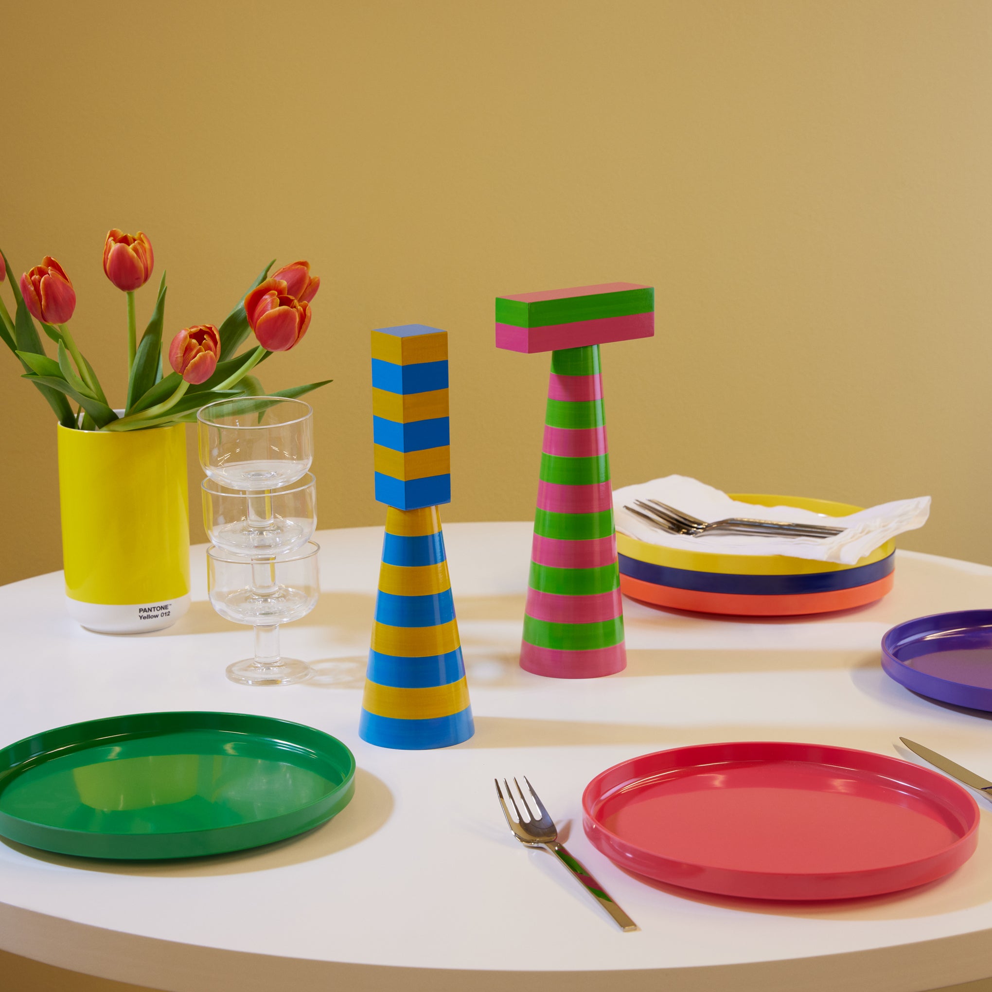 Molino Pepper Grinder - Yellow/ Blue - Image 2