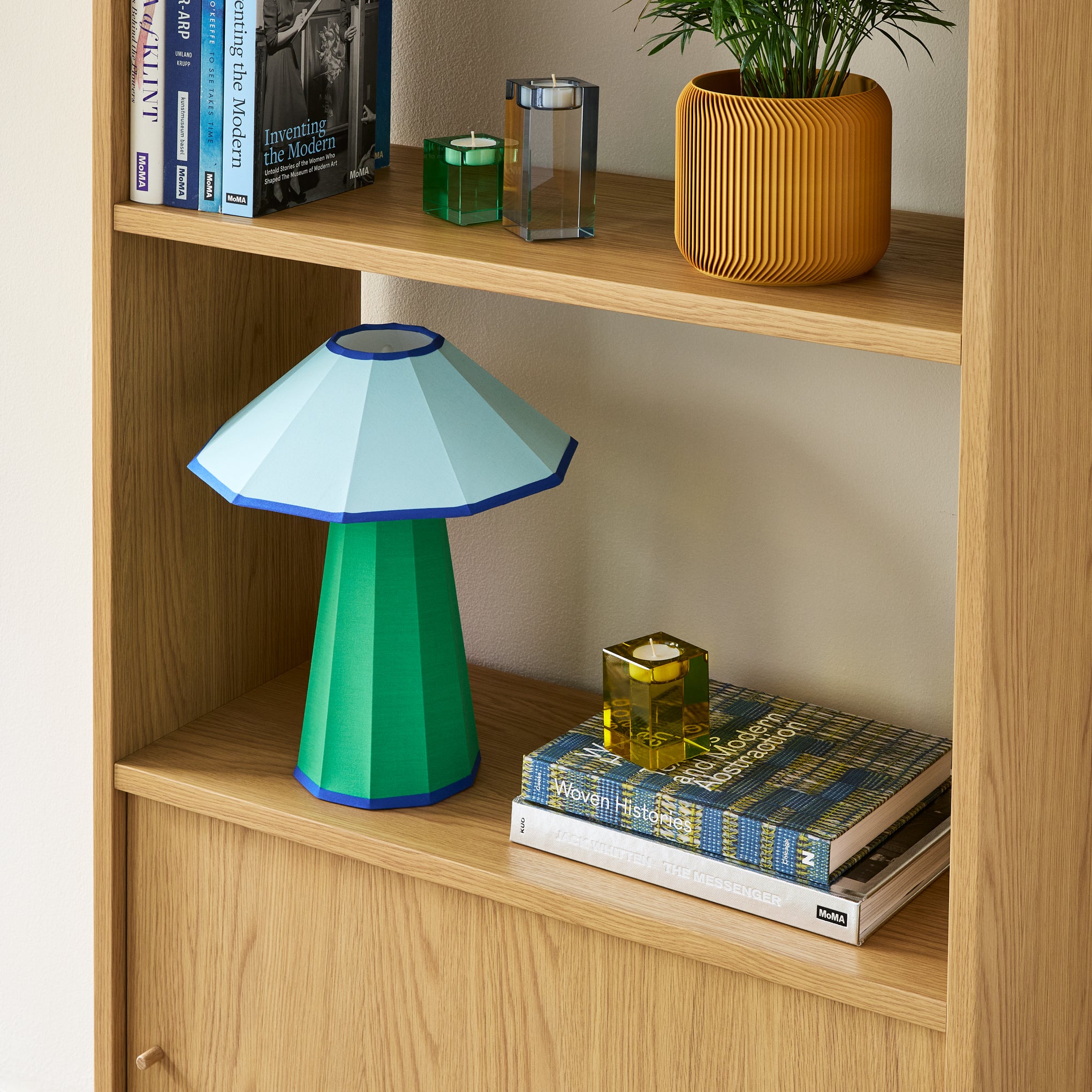 Trimme Table Lamp - Green/ Light Blue - Image 7