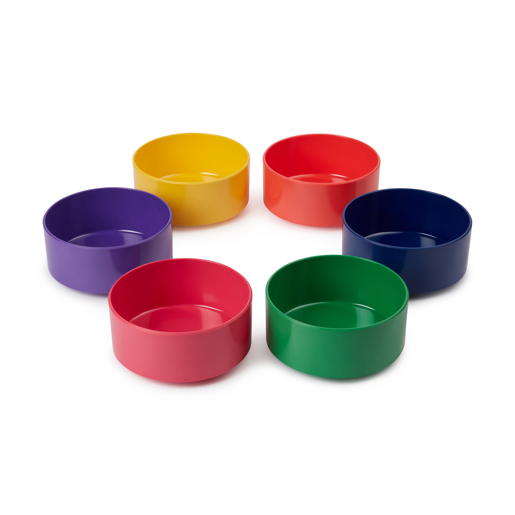Vignelli Hellerware Rainbow Stacking Dinnerware - Set of 6 - Image 8