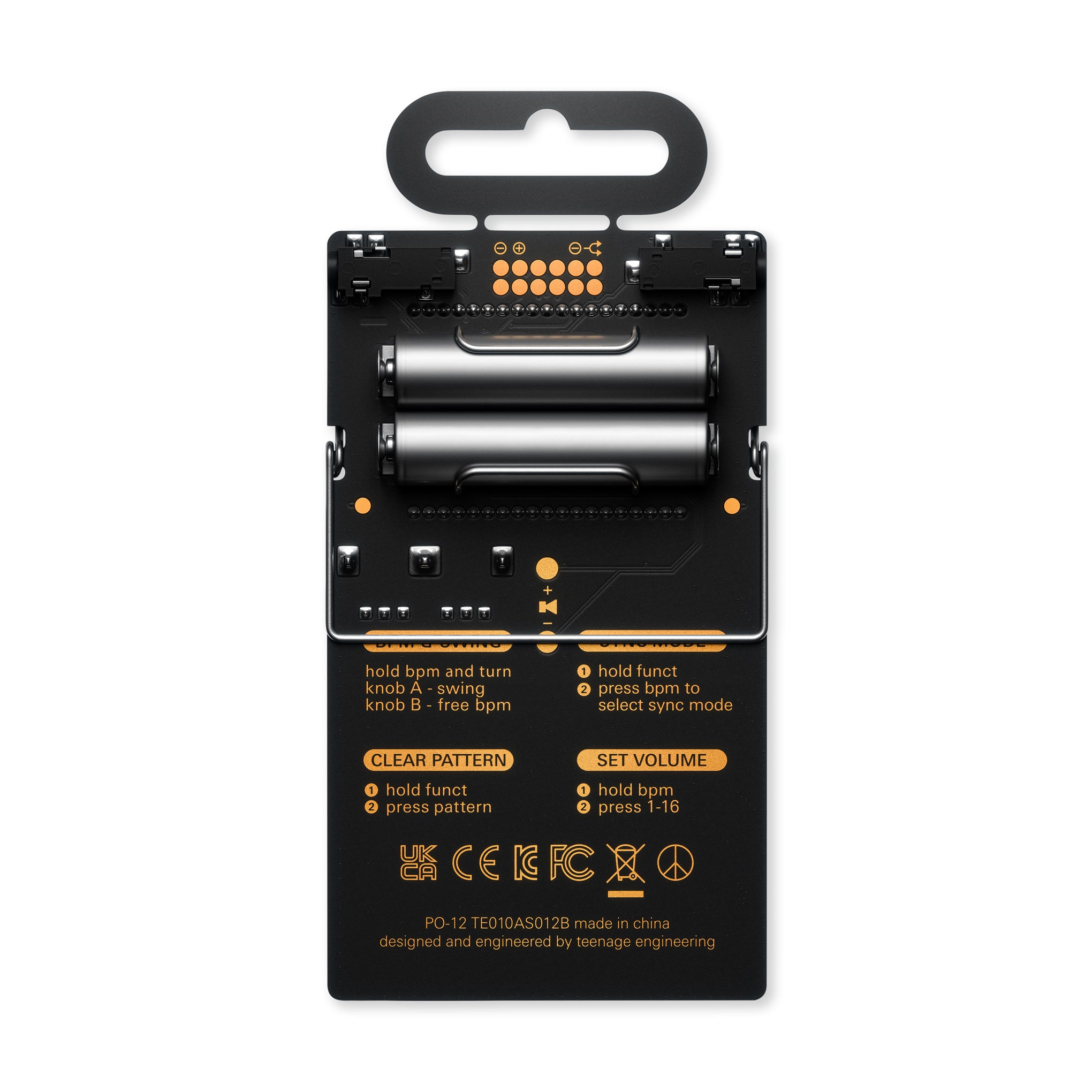 Teenage Engineering Pocket Operator Synthesizer - PO-12 Rhythm - Image 3