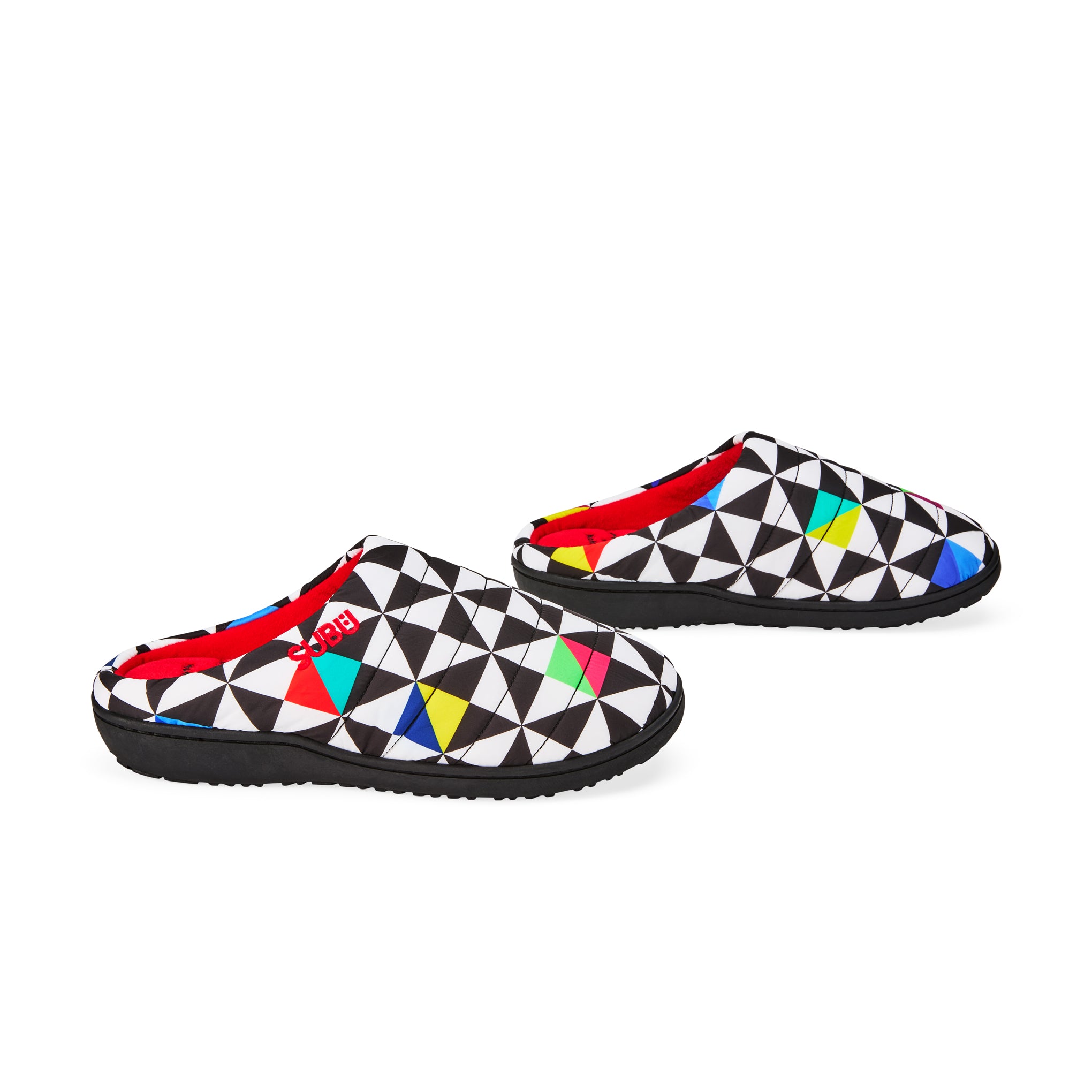 Jeffrey Gibson for MoMA Subu Slippers - Triangular Mosaic - Image 3