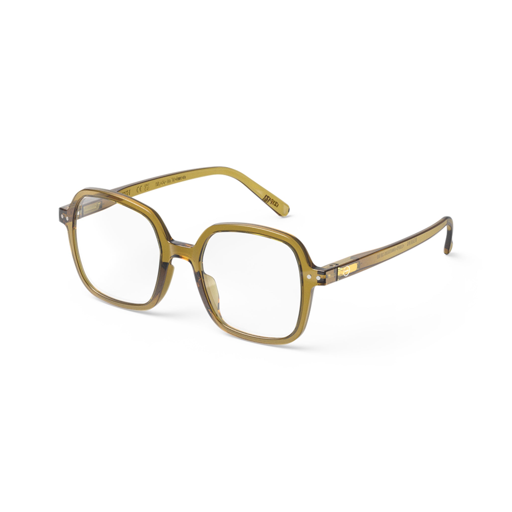 IZIPIZI Reading Glasses #Office - Golden Green - Image 2