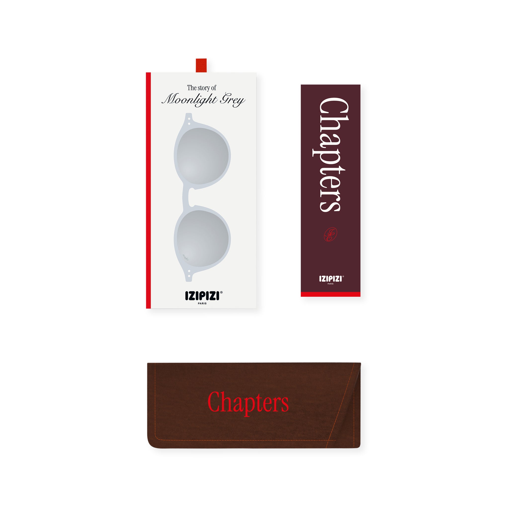 IZIPIZI Chapters Sunglasses #D - Moonlight Gray - Image 5