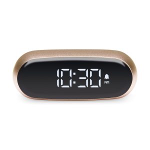 Lexon Minut Alarm Clock - Gold