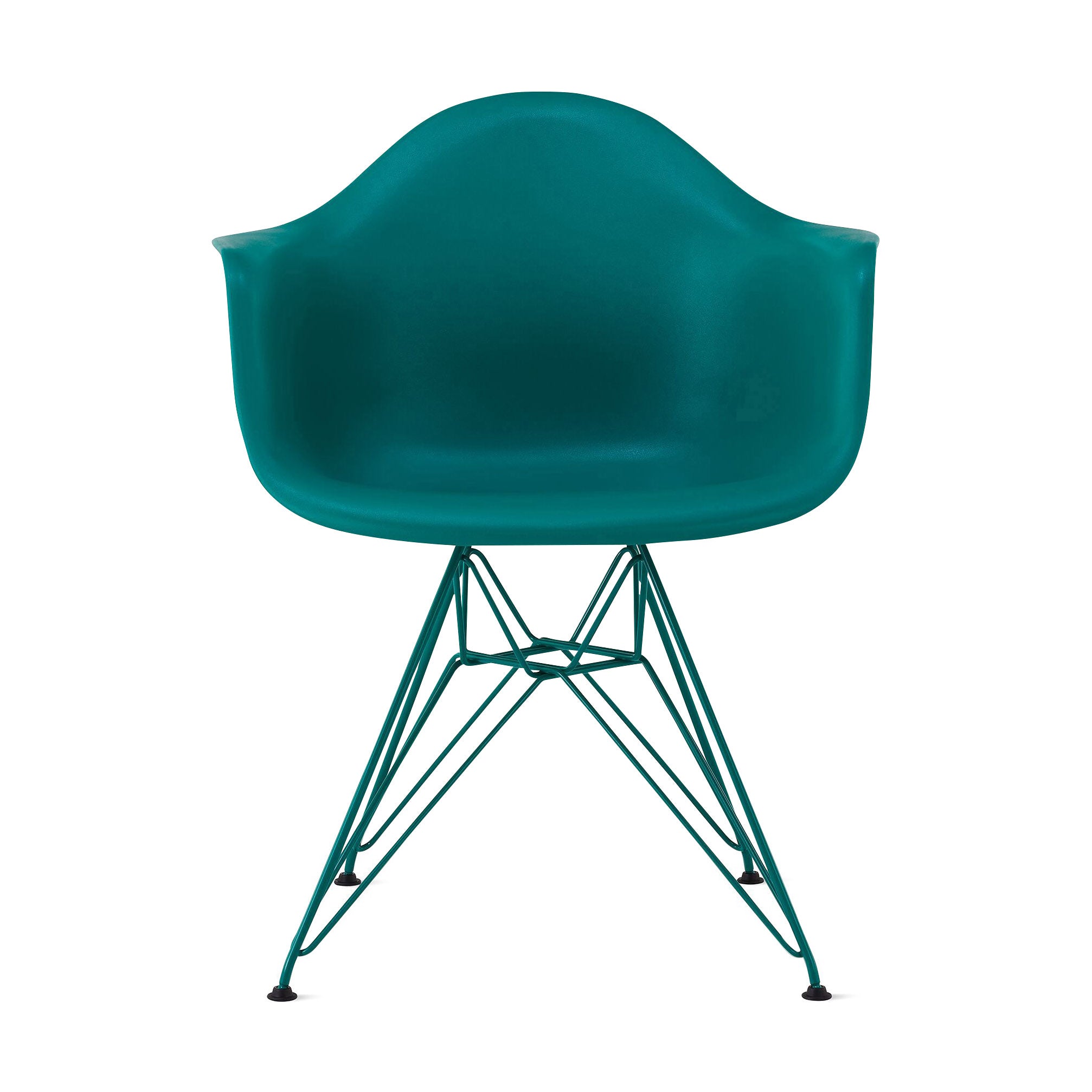Herman Miller x HAY Eames Molded Recycled Plastic Armchair - Mint Green - Image 3