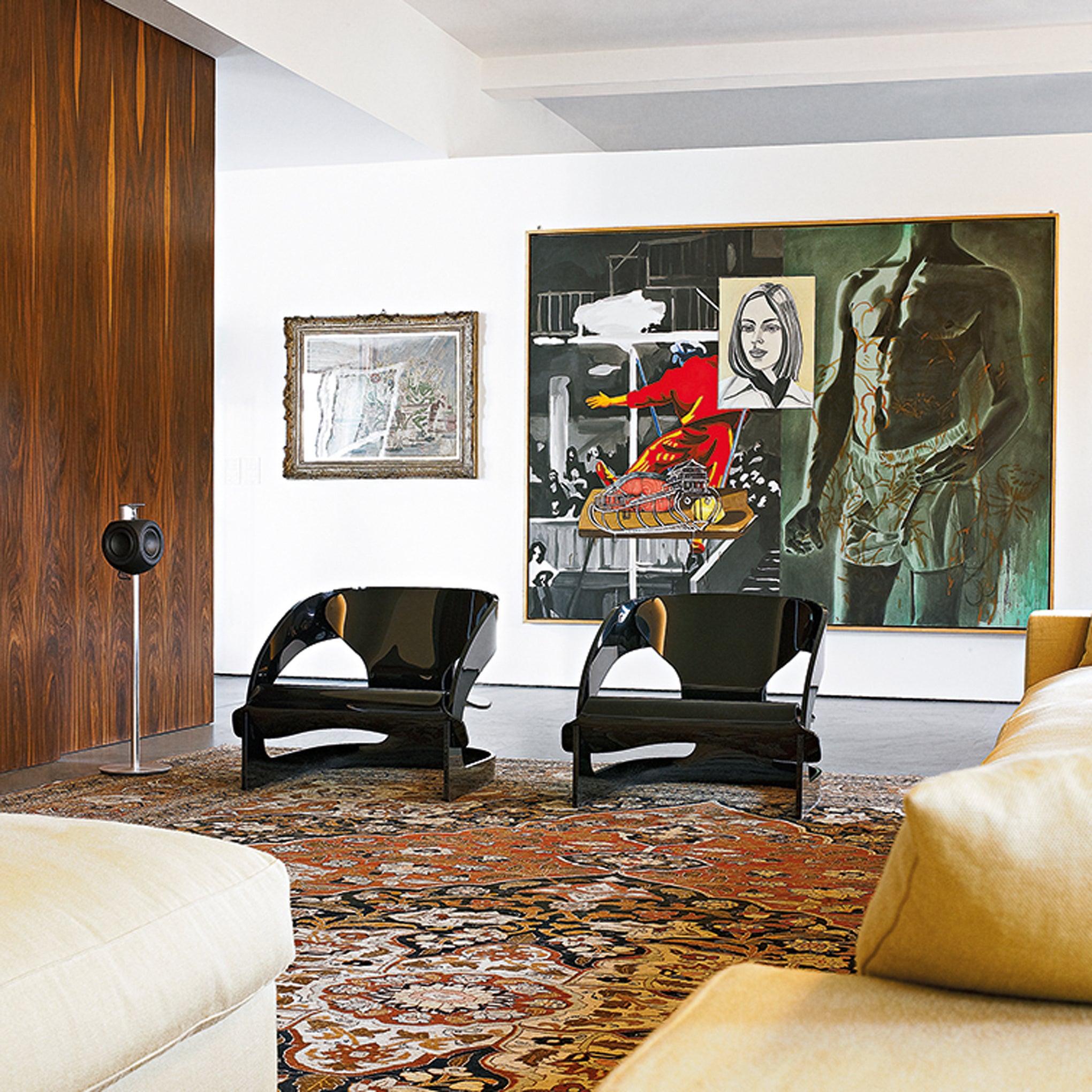 Joe Colombo 4801 Armchair by Kartell - Black - Image 6