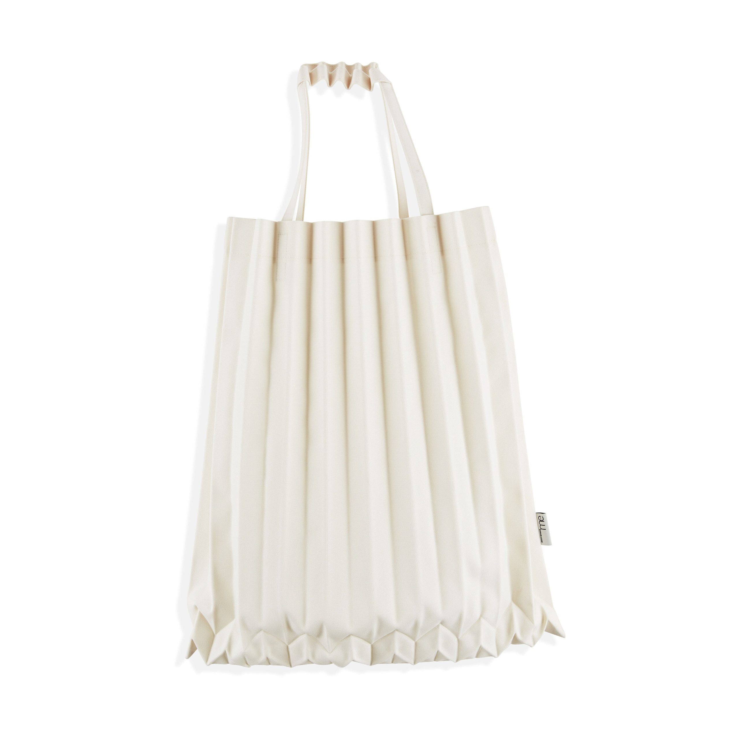 me ISSEY MIYAKE Recycled Polyester Trunk Pleats Bag - Off White - Image 2