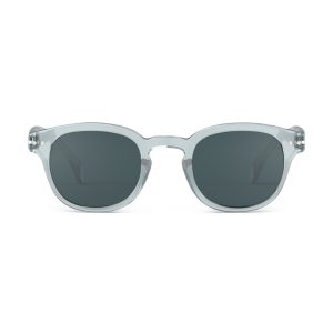 IZIPIZI Rounded-Edge Square Sunglasses #C - Frozen Blue