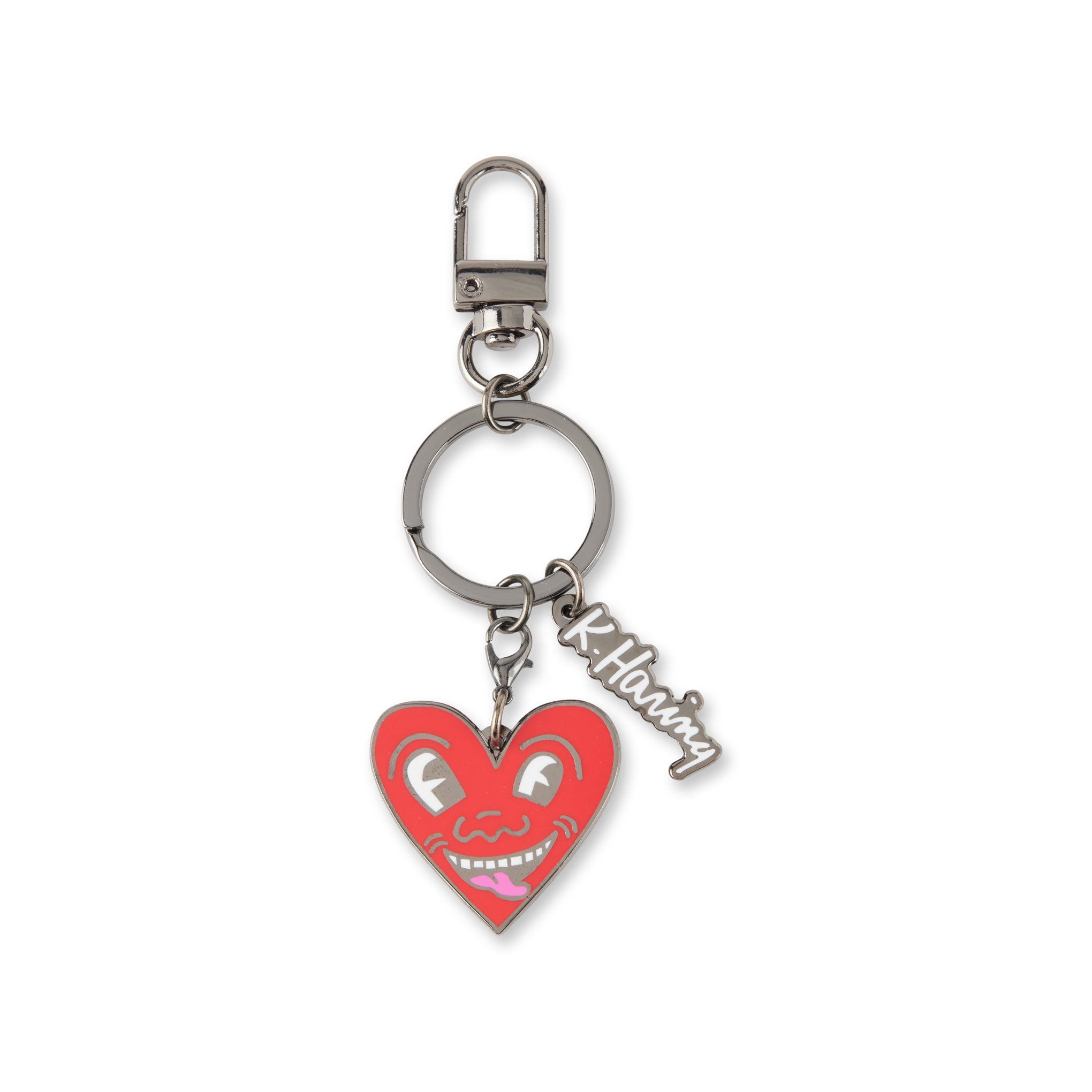 Keith Haring Keyring - Heart