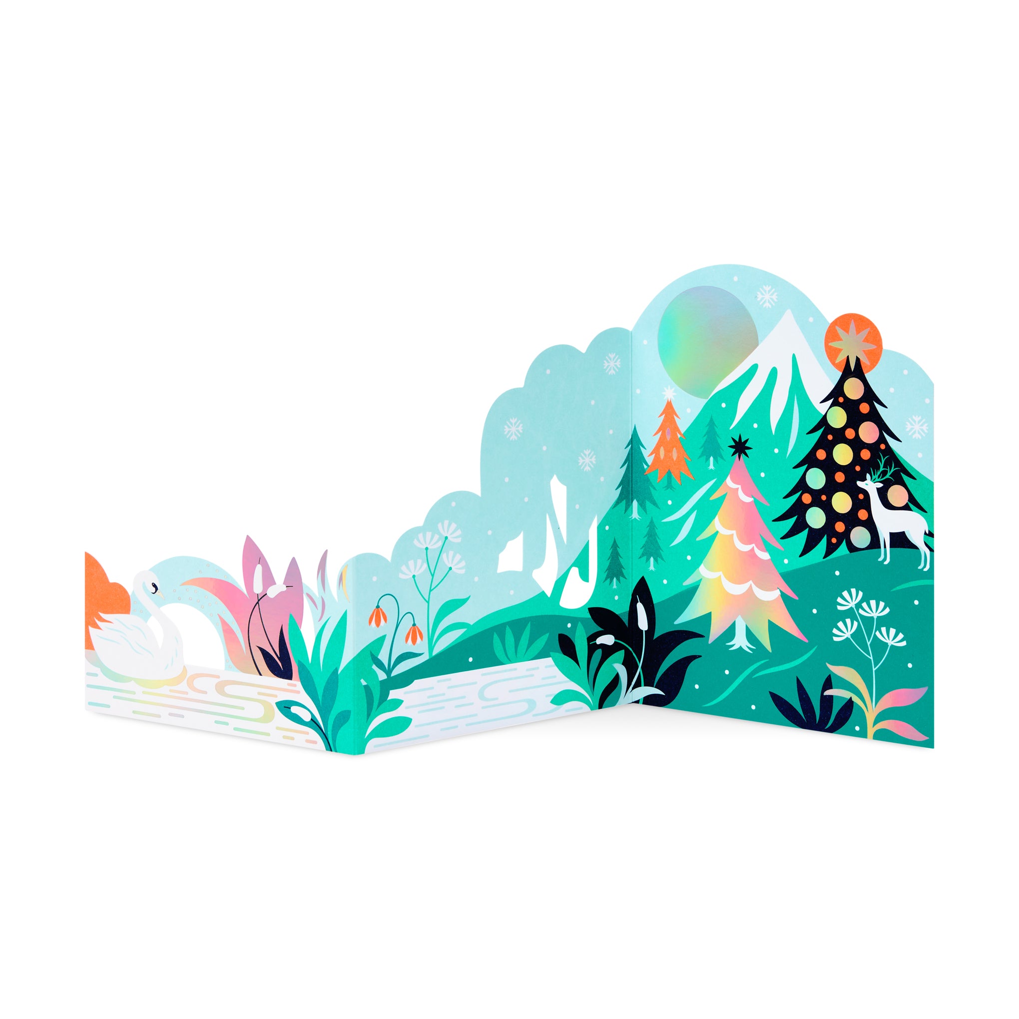 Alpine Glade Holiday Pop-Up Cards - Set of 8 - Image 3