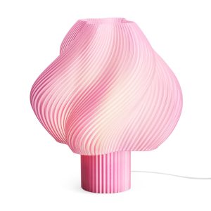 Soft Serve 3D-Printed Lamp - Rose Sorbet