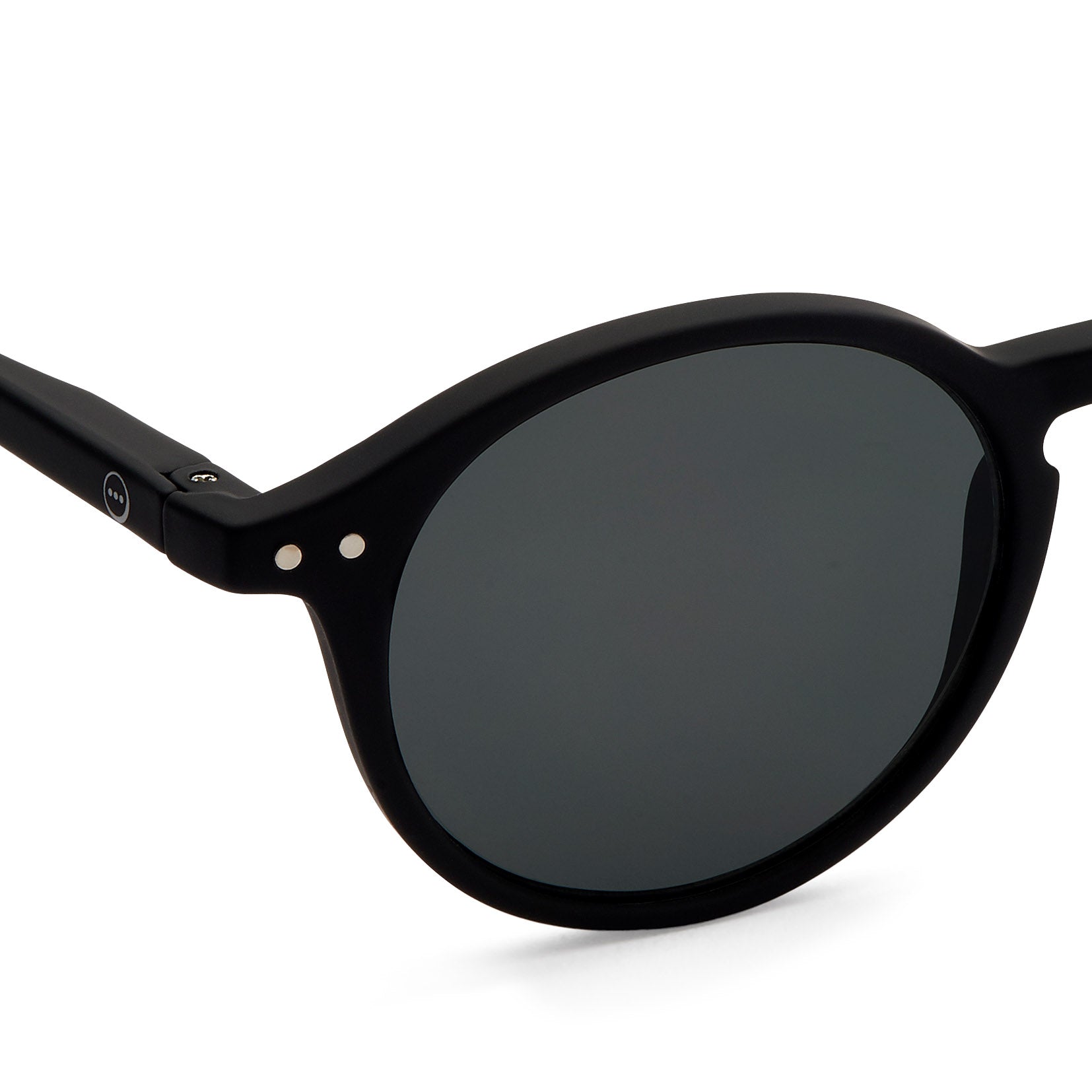 IZIPIZI Round Sunglasses #D - Black - Image 3