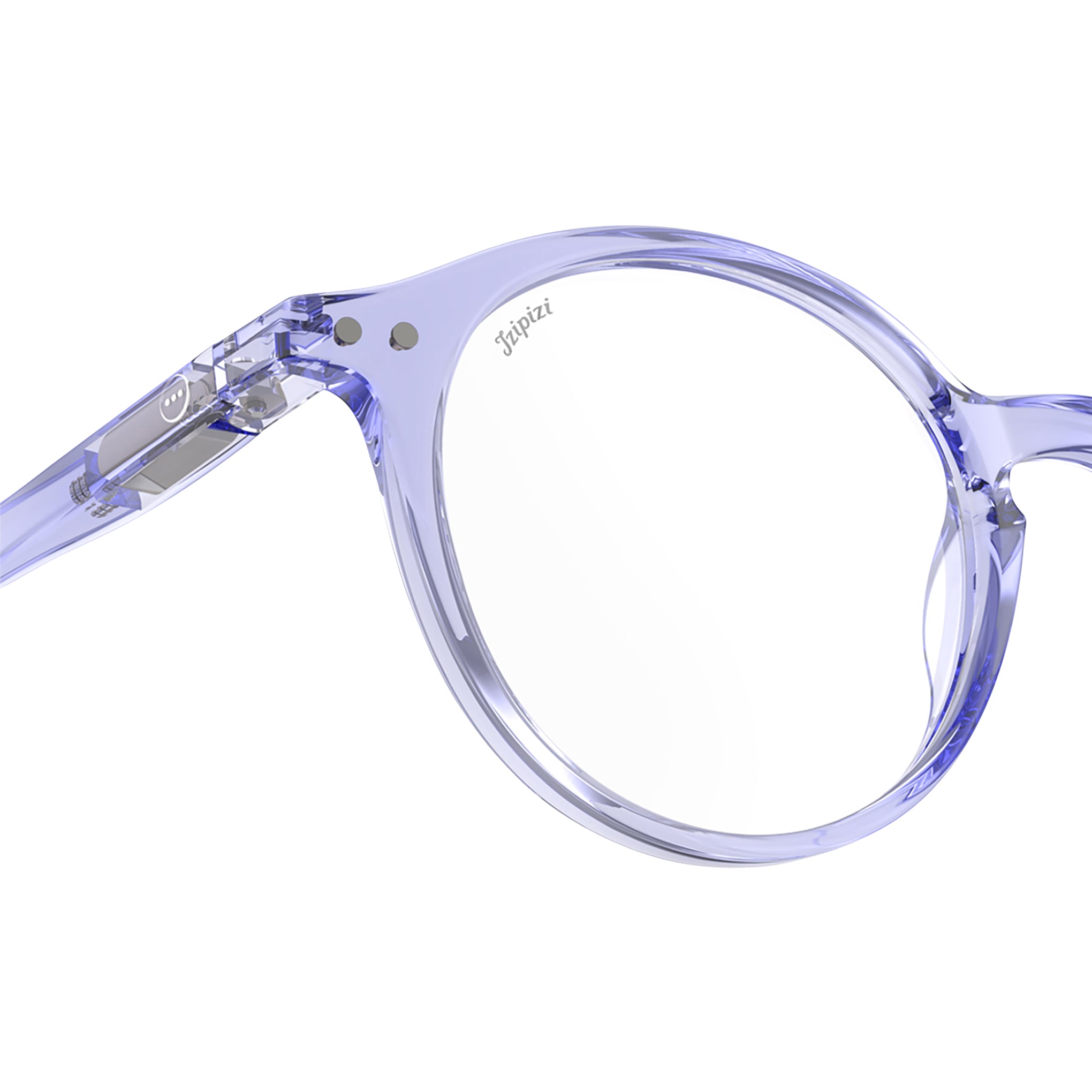 IZIPIZI Stadium Round Reading Glasses #D - Athletic Purple - Image 3