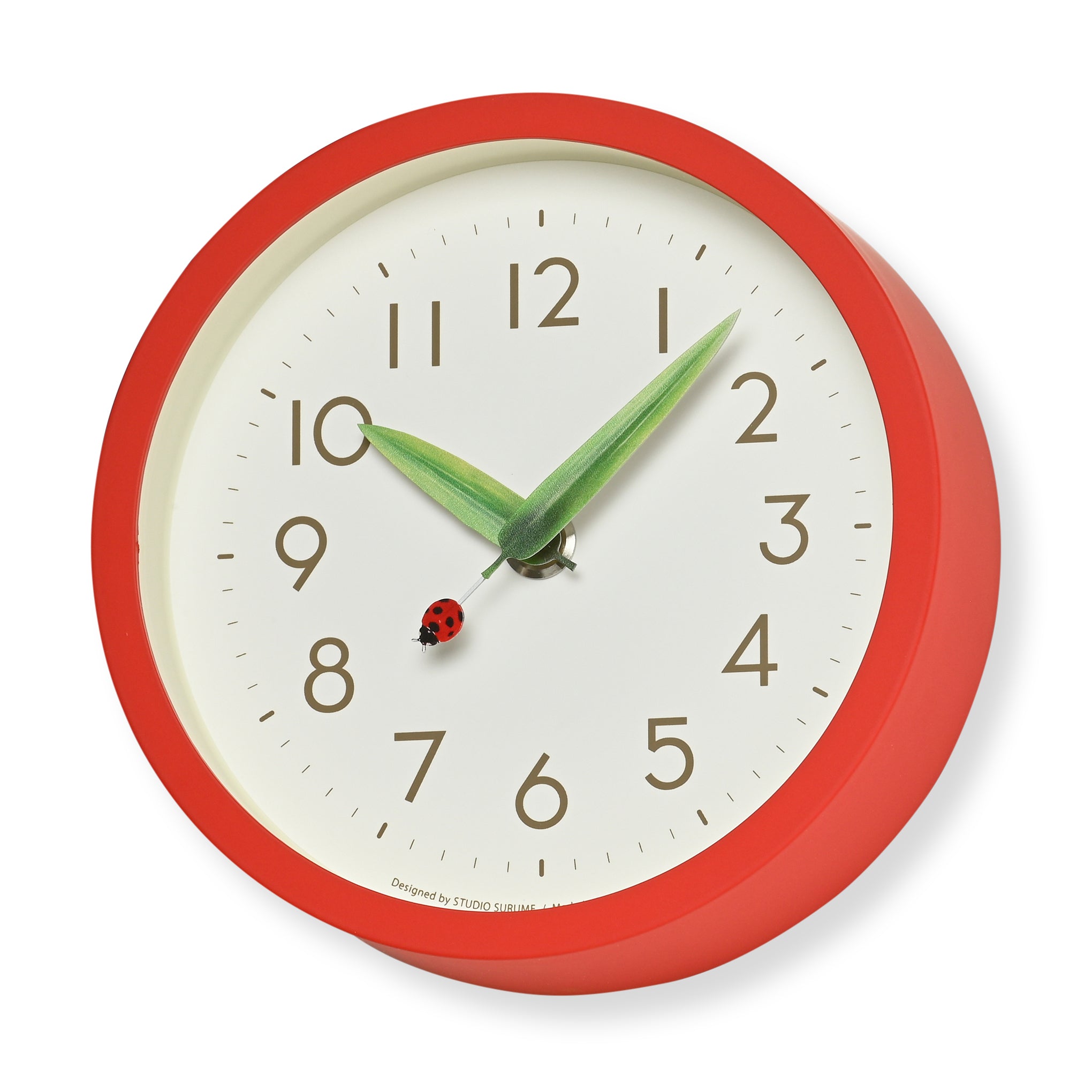 Perch Desk Clock - Red - Image 4