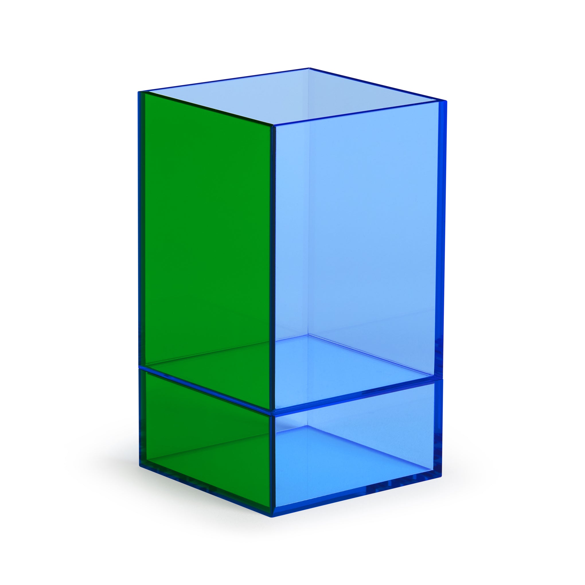 MoMA Colorplay Pen & Pencil Cup Holder - Blue / Green - Image 3