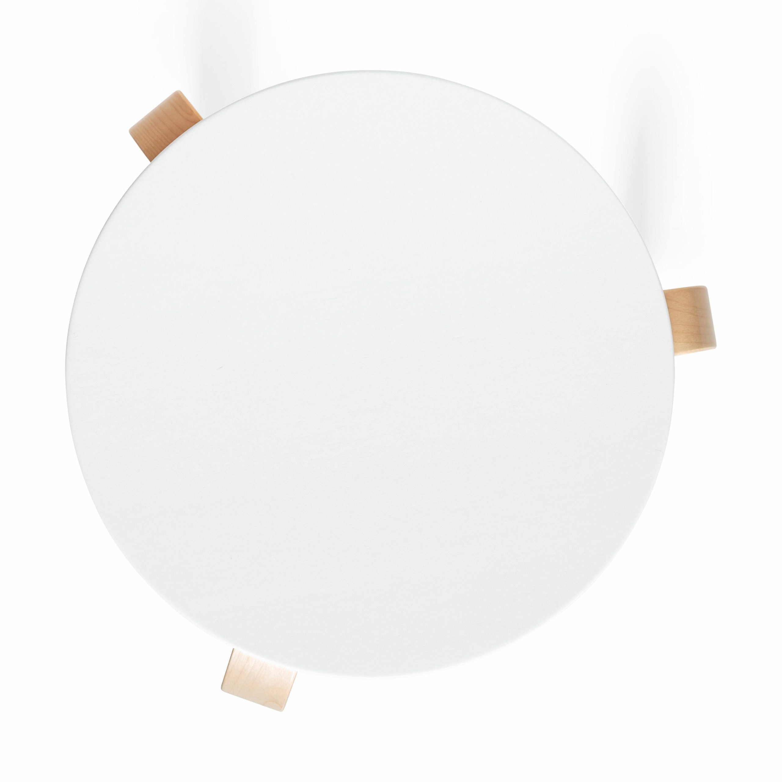 Artek Aalto Stacking Stool 60 - White - Image 3