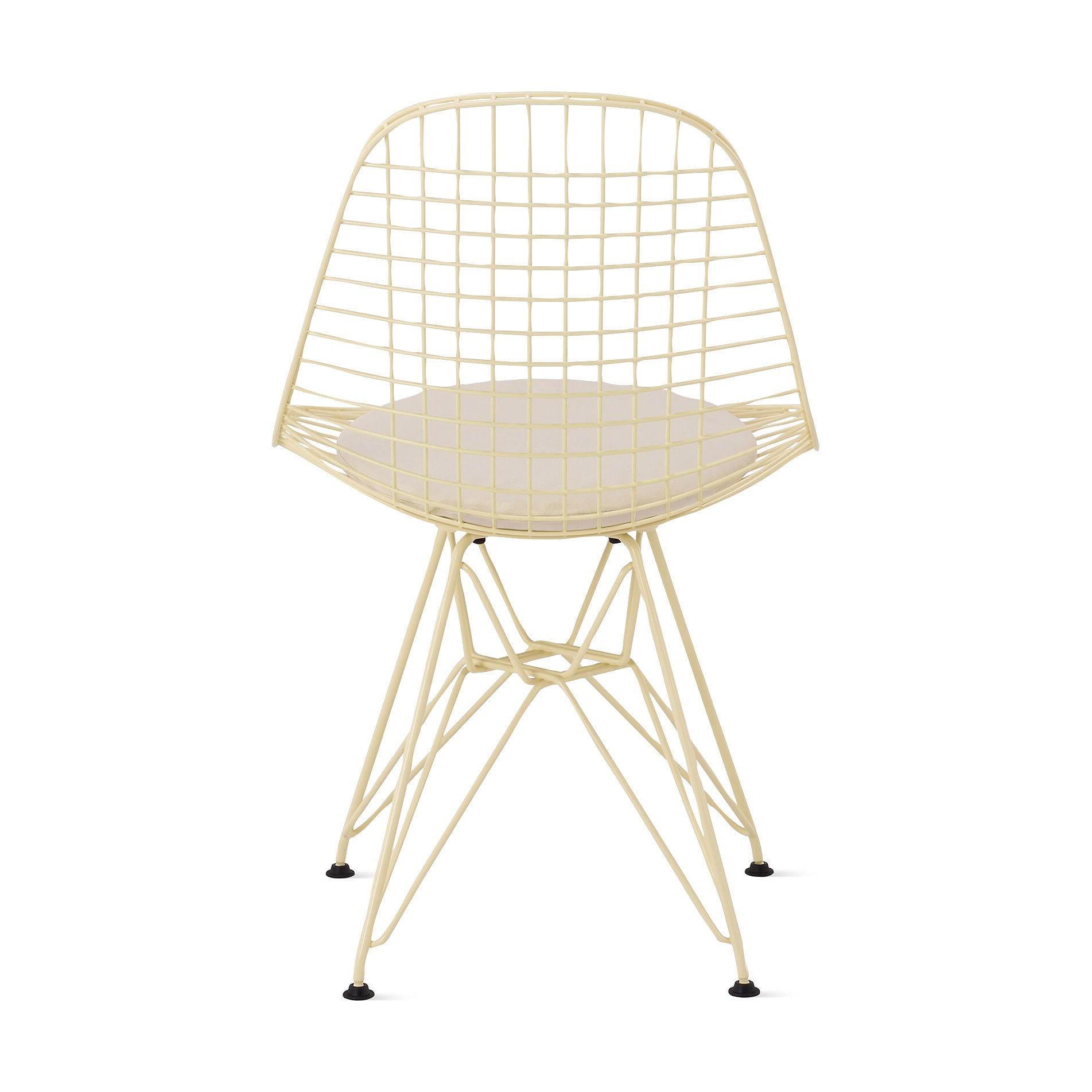 Herman Miller x HAY Eames Wire Chair - Powder Yellow - Image 9