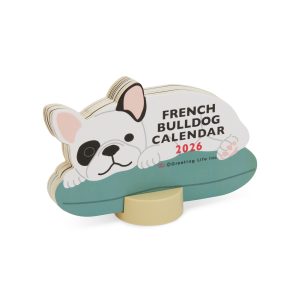 2026 3D French Bulldog Calendar