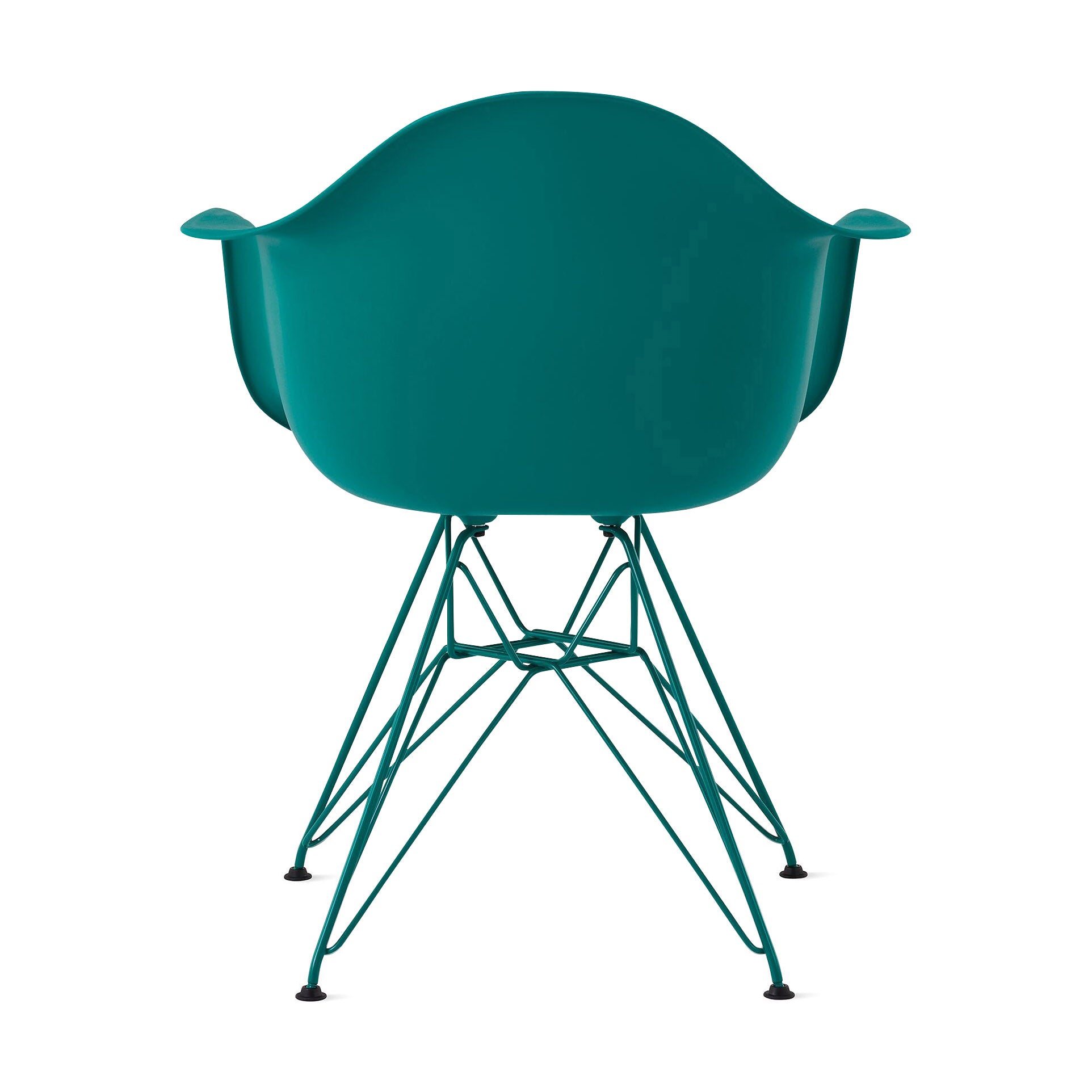 Herman Miller x HAY Eames Molded Recycled Plastic Armchair - Mint Green - Image 5