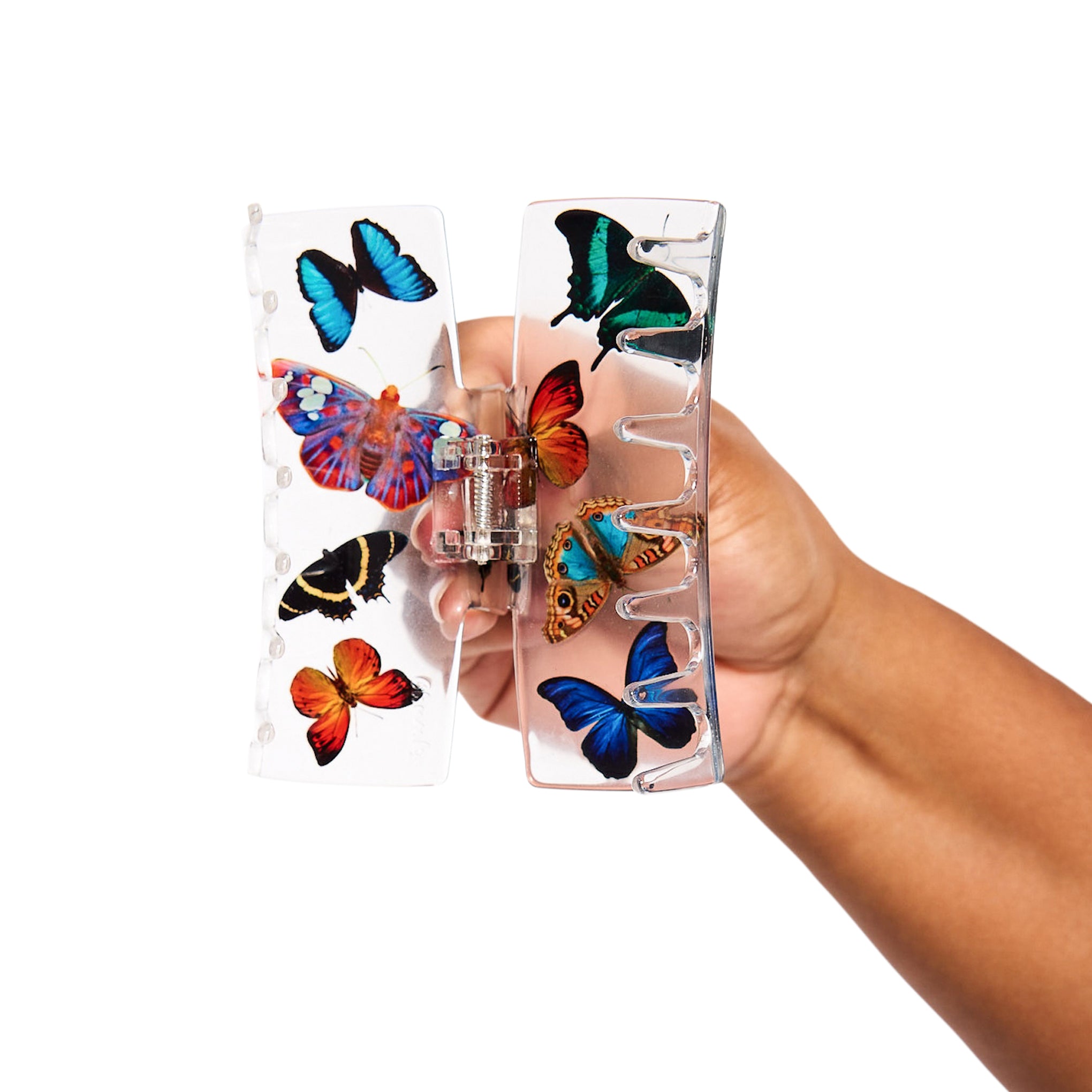 Chunks Butterfly Box Claw Hair Clip - Image 4