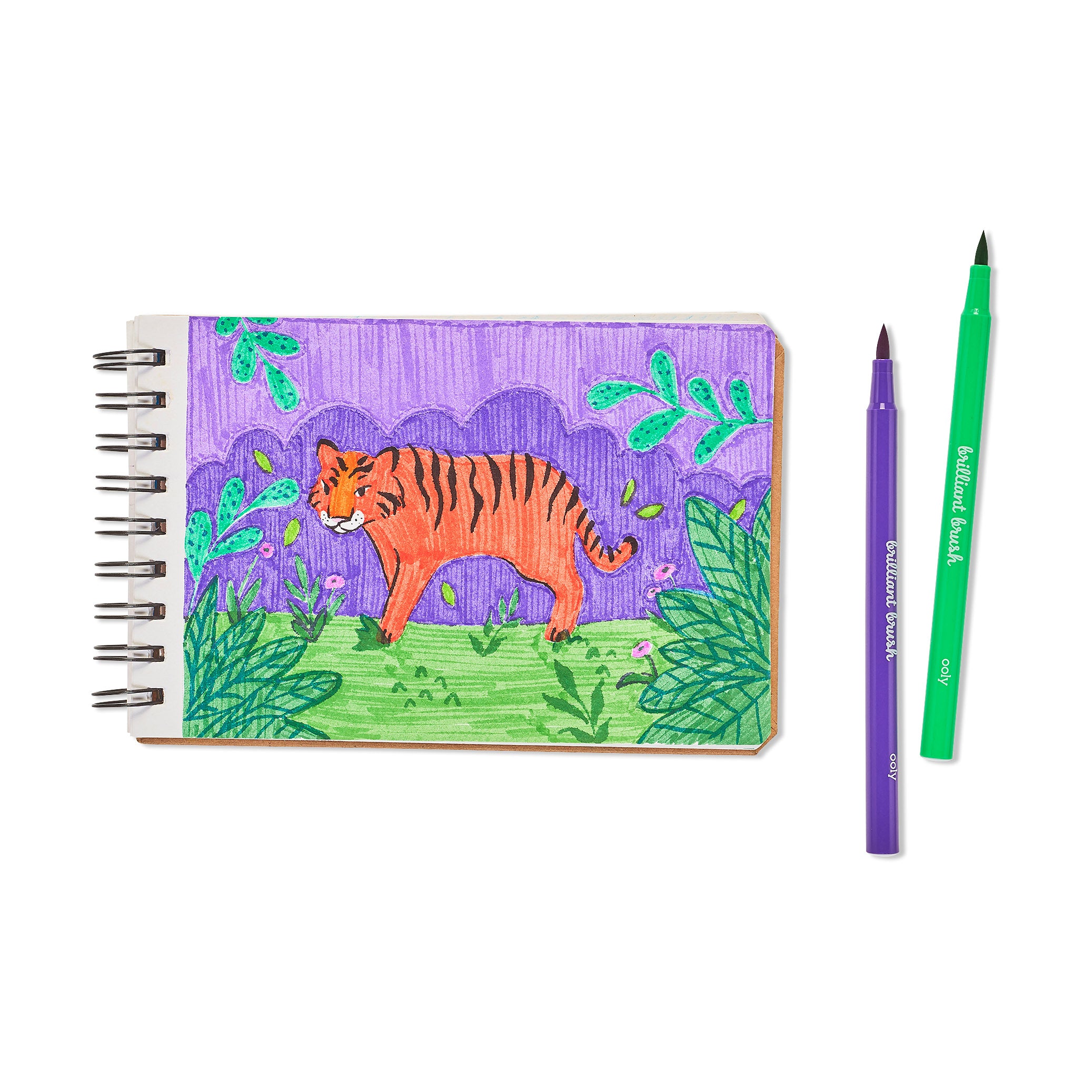 Brilliant Brush Markers - Set of 12 - Image 4